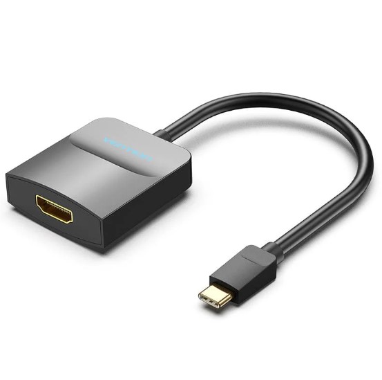 Vention® Type-C to HDMI Adapter 0.15M Black ABS Type (TDCBB)