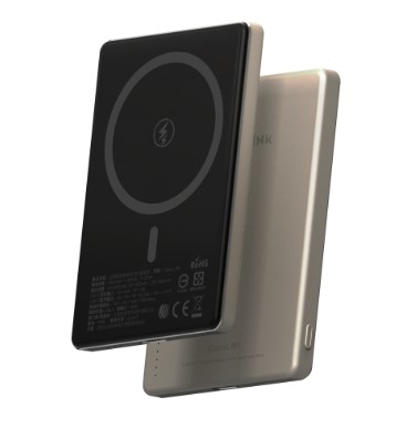 TOTOLINK Classic M5 PD 20W 5000mAh Fast Charging Magnetic Charging Power Bank - Gold