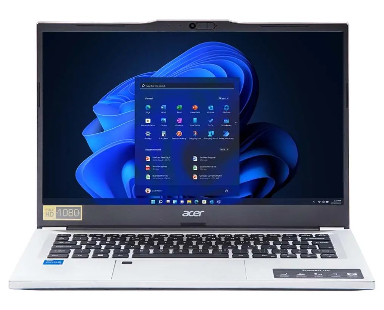 Acer TravelLite TL14-52M Laptop | Intel Core i5-1235U, 8GB DDR4 3200MHz RAM, 512 GB PCIe NVMe SSD, 14" FHD (1920 x 1080) Anti-Glare Display, Intel UHD Graphics, Windows 11 Home