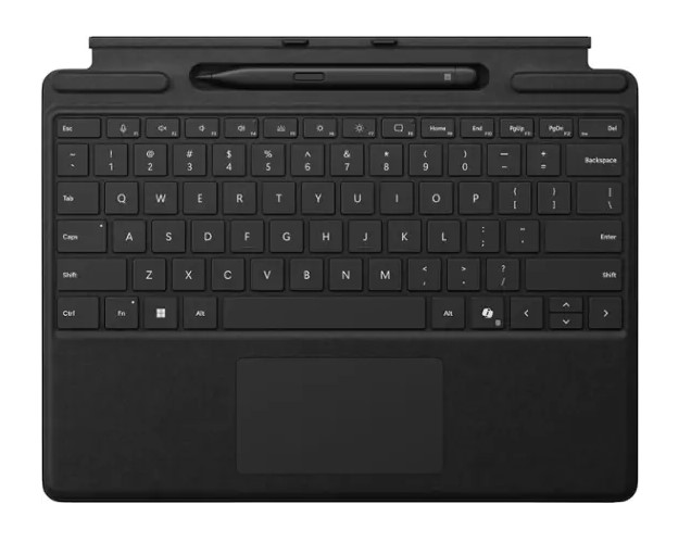 Microsoft Surface Pro (11th edition) Signature Keyboard with Slim Pen 2 - Black (8X6-00182)