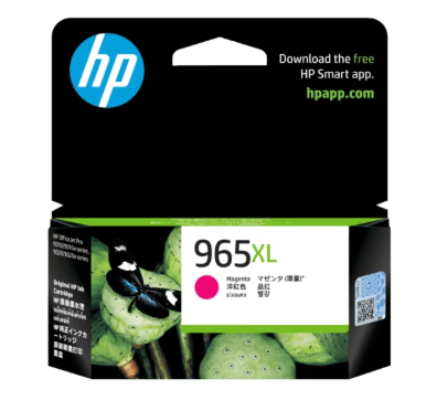 HP 965XL High Yield Magenta Original Ink Cartridge (3JA82AA)