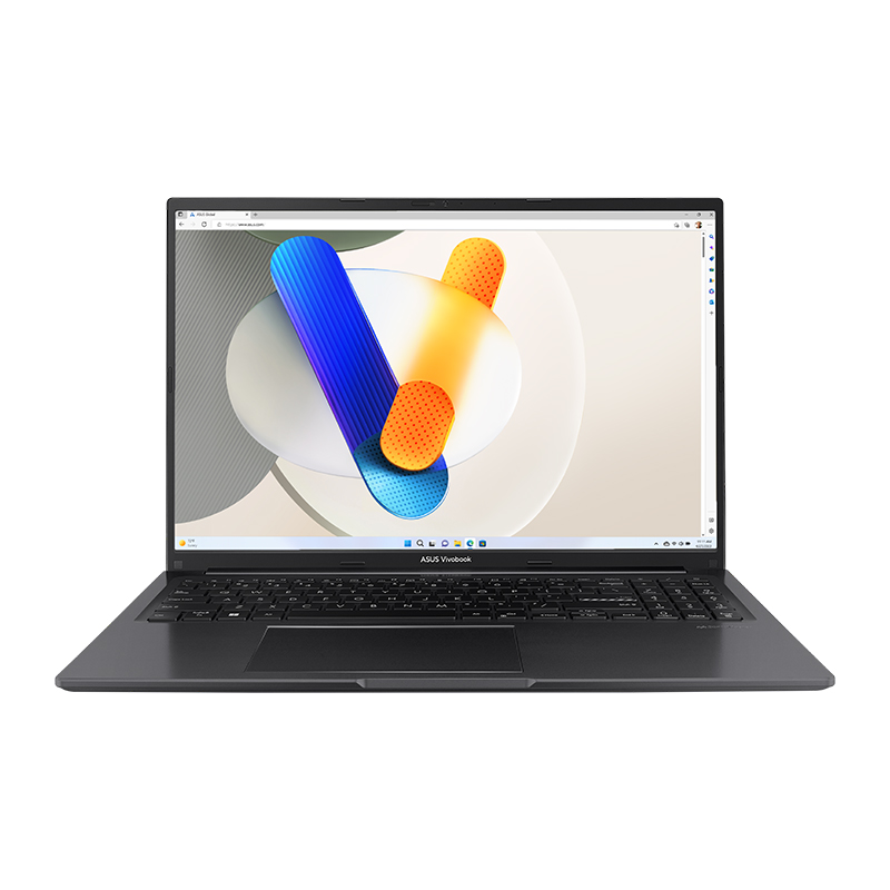 Asus Vivobook A1605V-APMB035WSM Laptop | Intel® Core™ 5 120U 5.0GHz, 16GB DDR4-3200MHz SO-DIMM RAM, 512GB NVMe™ PCIe M.2 SSD, 16" WUXGA (1920 x 1200), Intel® Graphics, Windows 11 Home, Black