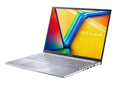 Asus Vivobook A1605V-APMB036WSM Laptop | Intel® Core™ 5 120U 5.0GHz, 16GB DDR4-3200MHz SO-DIMM RAM, 512GB NVMe™ PCIe M.2 SSD, 16" WUXGA (1920 x 1200), Intel® Graphics, Windows 11 Home, Silver