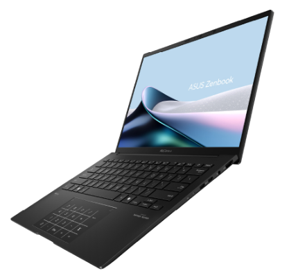 Asus Zenbook 14 OLED UM3406H-AQD012WSM Laptop | AMD Ryzen™ 7 8840HS 3.3GHz, 16GB DDR5X-7500MHz RAM, 512GB NVMe™ PCIe M.2 SSD, 14" FHD OLED (1920 x 1200), AMD Radeon™ Graphics, Windows 11 Home, Black