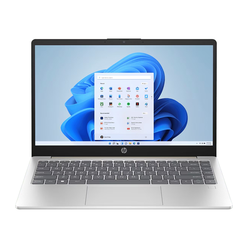 HP 14-em0046AU Laptop | AMD Ryzen™ 3 7320U, 8 GB LPDDR5-5500 MHz, 512 GB PCIe® NVMe™ M.2 SSD, 14", FHD (1920 x 1080), AMD Radeon™ Graphics, Windows 11 Home, Microsoft Office Home and Student 2021 + Office 365 Basic, Warm Gold