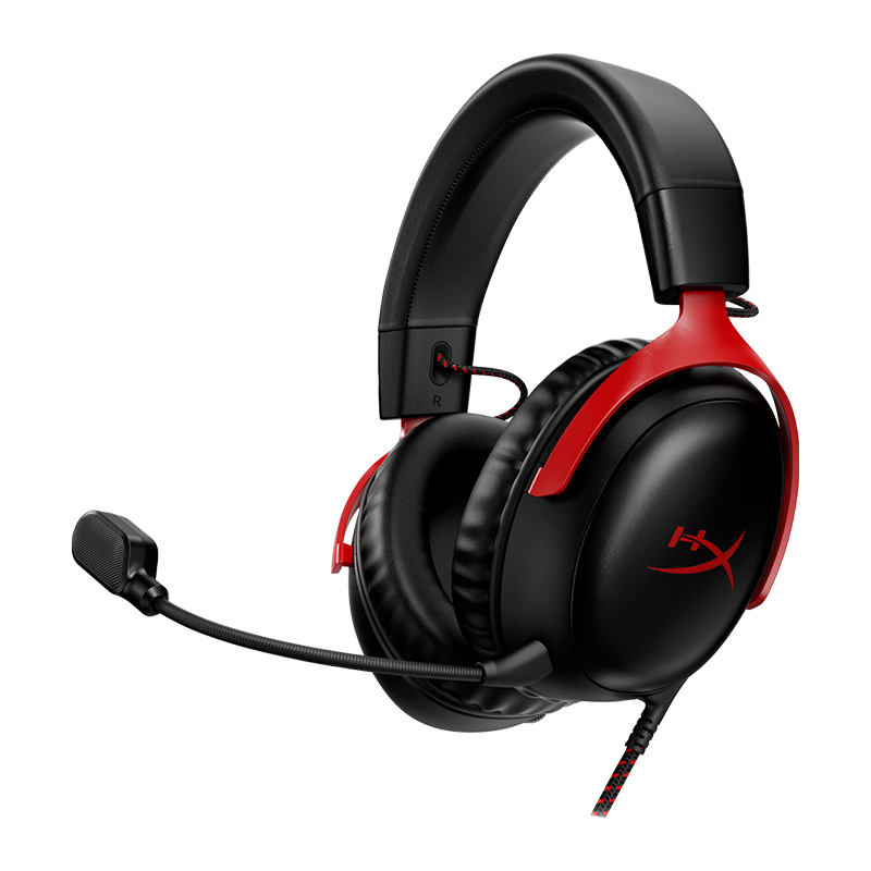 HyperX Cloud III Gaming Headset (Black/Red)(727A9AA)