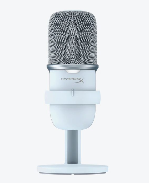 HyperX SoloCast USB Microphone (White)(519T2AA)