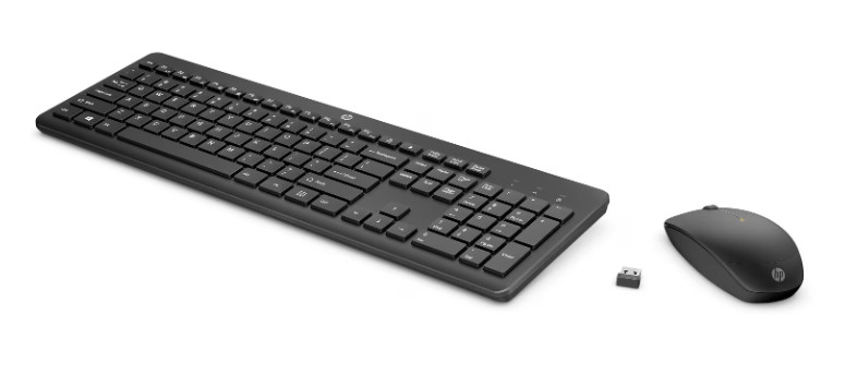 HP 230 Wireless Mouse and Keyboard Combo (Black)(18H24AA)