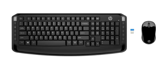 HP 300 Wireless Keyboard and Mouse Combo (3ML04AA)