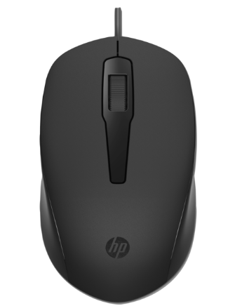 HP 150 Wired Mouse Black (240J6AA)