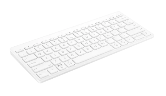 HP 350 Compact Multi-Device Bluetooth Keyboard White (692T0AA)