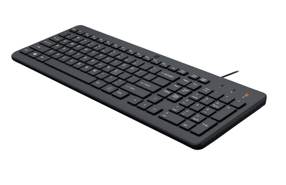 HP 150 Wired Keyboard Black (664R5AA)