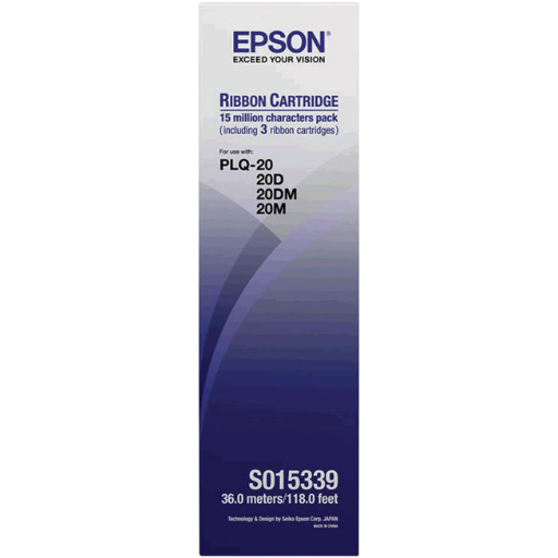 Epson S015339 Ribbon (Supports PLQ-20 Printers)