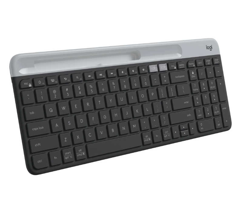 Logitech K580 Slim Multi-Device Wireless Keyboard - Graphite (920-009210)