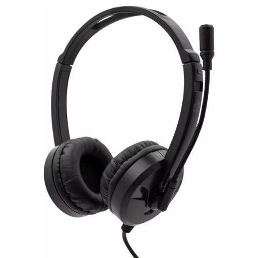 HP DHE-8009 3.5mm Stereo Headset - Black (194R3AA)