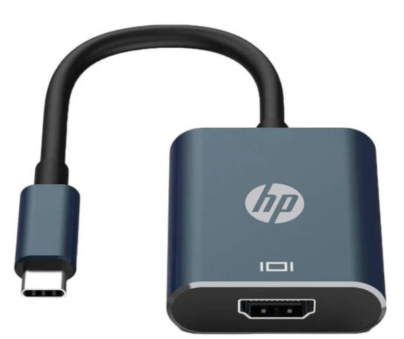 HP DHC-CT202 USB-C 3.1 to HDMI Adapter Black (8TH72AA)