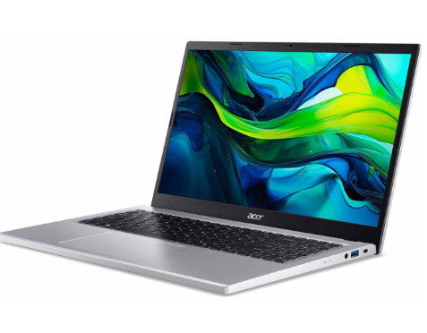 Acer Aspire Go 15 AG15-31P-36LC Laptop | Intel® i3-N305 processor, 16GB LPDDR5 RAM, 512GB PCIe NVMe Gen4 SSD, 15.6", IPS, FHD (1920 x 1080), Intel® UHD Graphics, Windows 11 Home, Silver 