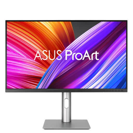 ASUS ProArt Display PA279CRV 27" Professional Monitor – 4K UHD (3840 x 2160), IPS, 99% DCI-P3, 99% Adobe RGB, Color Accuracy ΔE < 2, Calman Verified, USB-C PD 96W, VESA DisplayHDR 400, VESA MediaSync, Ergonomic Stand 1x USB C 3.2| 3x USB A 3.2| 2x HDMI 2.0 | 2x Display Port1.4 | 1x 3.5mm Audio Out