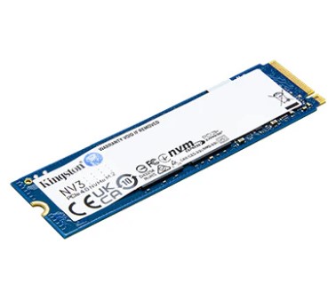 Kingston NV3 1TB PCIe Gen 4.0 NVMe™ M.2 2280 Internal SSD (SNV3S/1000G) 
