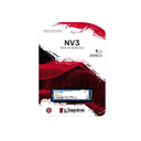 Kingston NV3 1TB PCIe Gen 4.0 NVMe™ M.2 2280 Internal SSD (SNV3S/1000G) 