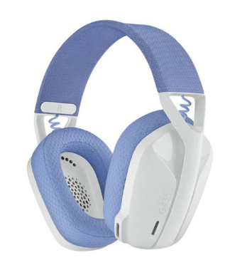Logitech G435 Lightspeed Wireless Gaming Headset - Off White / Lilac (981-001075) 