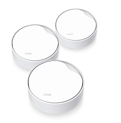 TP-Link Deco X50-PoE AX3000 Whole Home Mesh WiFi 6 System with PoE Router (3-Pack)