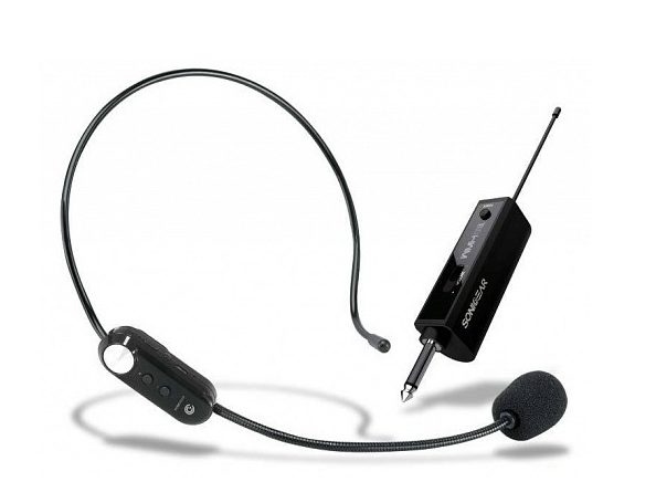 SonicGear WMH 100 UL Professional Wireless Microphone - Black