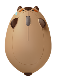 Akko Wireless Gaming Mouse Capybara, 2.4G GHz with USB Receiver