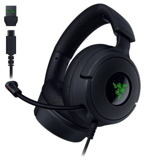 Razer Kraken V4 X Wired Gaming Headphones (RZ04-05180100-R3M1)