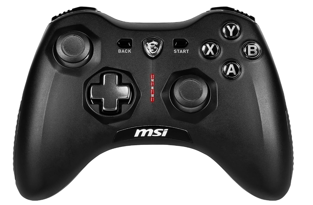 MSI FORCE GC20 V2 Wired USB PC Gaming Controller - Black 
