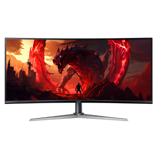 Acer Nitro ED340CU S3bmiipx 34" Curved Gaming Monitor | UWQHD (3440 x 1440), VA, 180Hz, HDR10, 1ms, 250nits, HDMI x 2, DP x 1, Black 