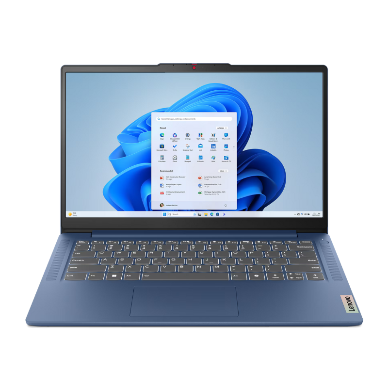 Lenovo IdeaPad Slim 3 14IRU9 Laptop | Intel® Core™ 5 120U Processor, 16GB DDR5-5200 MHz RAM, 512GB SSD M.2 PCIe NVMe® SSD, 14" FHD (1920x1080) IPS 60Hz, Integrated Intel® Graphics, Windows 11 Home, Silver