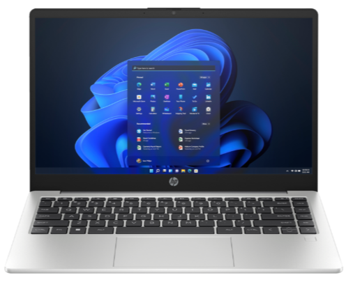 HP 245 G10 Notebook PC (B12U8PT) | AMD Ryzen™ 5 7530U Processor, 8GB DDR4 3200 MHz RAM, 512 GB PCIe NVMe SSD, 14" FHD (1920 x 1080) IPS, Integrated AMD Radeon™ Graphics, Windows 11, Grey