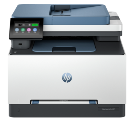 HP Color LaserJet Pro MFP 3303fdw (499M8A) | Print, Copy, Scan, Fax, 25 ppm, 600 x 600 dpi, Standard, 50 sheets, Duplex - Automatic, USB/Ethernet/WiFi/ | HP 222A Toner Cartridge
