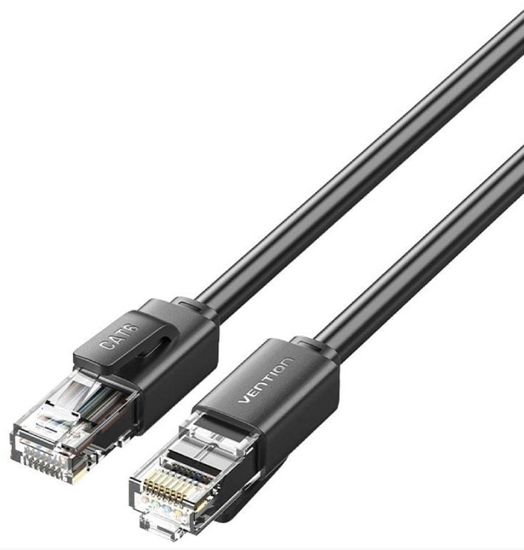 Vention® Cat.6 UTP Patch Cable 1M Black (IBRBF)