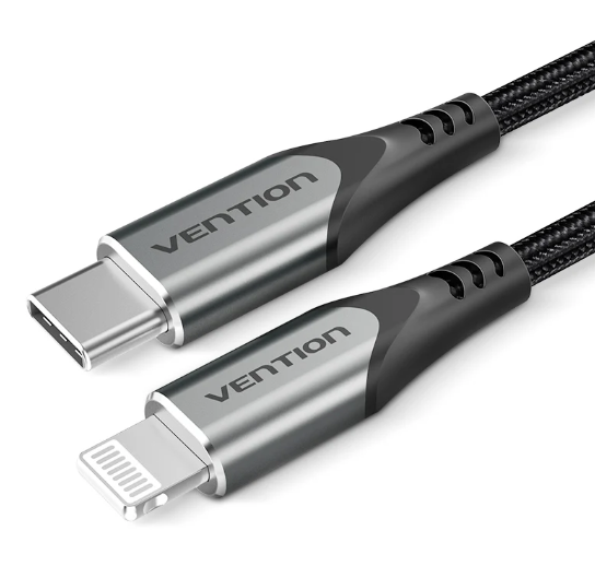 Vention® USB 2.0 C to Lightning Cable Aluminum Alloy Type 2M (TACHH)