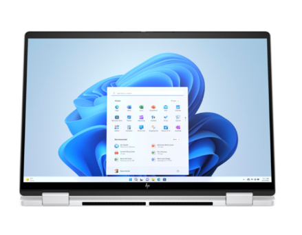 HP Envy x360 14-fa0058AU 2-in-1 Laptop (B13S8PA) | AMD Ryzen™ 5-8640HS, 16GB LPDDR5 6400MT/s RAM, 512 GB PCIe® Gen4 NVMe™ SSD, 14" WUXGA (1920x1200), Touch, IPS, AMD Radeon™ Graphics, Office Home 2024 + M365 Basic, Windows 11 Home, Glacier Silver