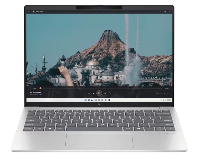 HP Pavilion Aero 13-bg0035AU Laptop | AMD Ryzen 5 8640U Processor, 16GB LPDDR5x 6400 RAM, 512GB PCIe NVMe SSD, 13.3" WUXGA (1920 x 1200), IPS, Windows 11 Pro, Silver) 