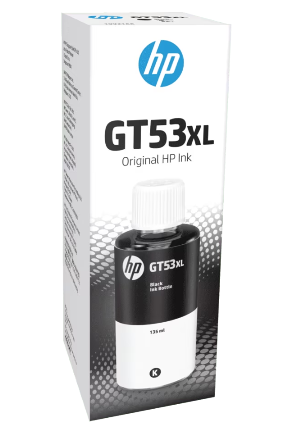 HP GT53XL 135-ml Black Original Ink Bottle EMEA (1VV21AE) 