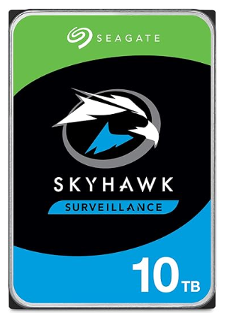 Seagate SkyHawk 10TB SATA 3.5" Internal Hard Drive - ST10000NM0046