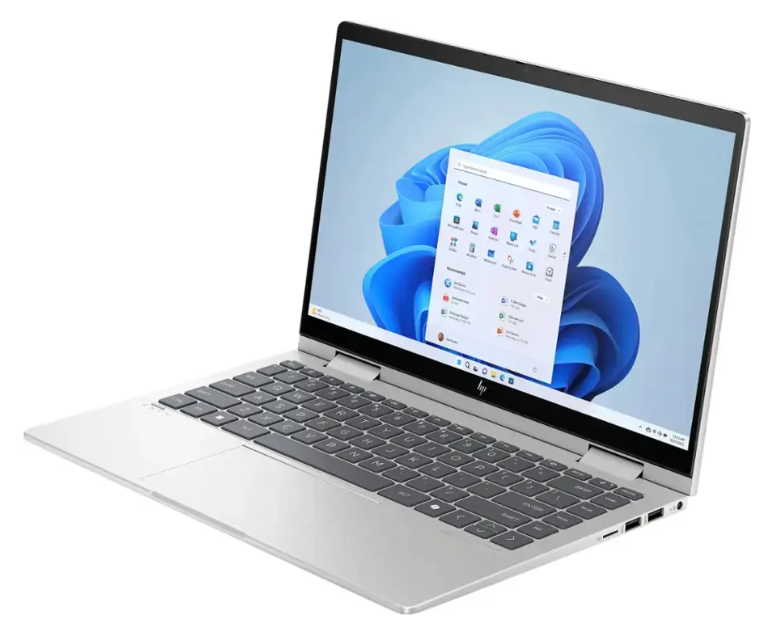 HP Envy x360 Laptop 14-es1023dx (9R8R3UA) Laptop | Intel® Core™ 7 150U Processor, 16 GB DDR4-3200 MHz RAM, 512 GB PCIe® Gen4 NVMe™ M.2 SSD, 14" FHD (1920 x 1080) IPS, Intel® Integrated Graphics, Windows 11 Home, Natural Silver