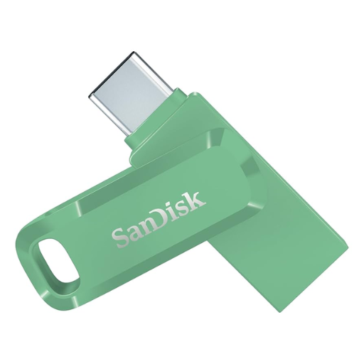 SanDisk 512GB Ultra Dual Drive Go USB Type-C Flash Drive, Green (SDDDC3-512G-G46AG)