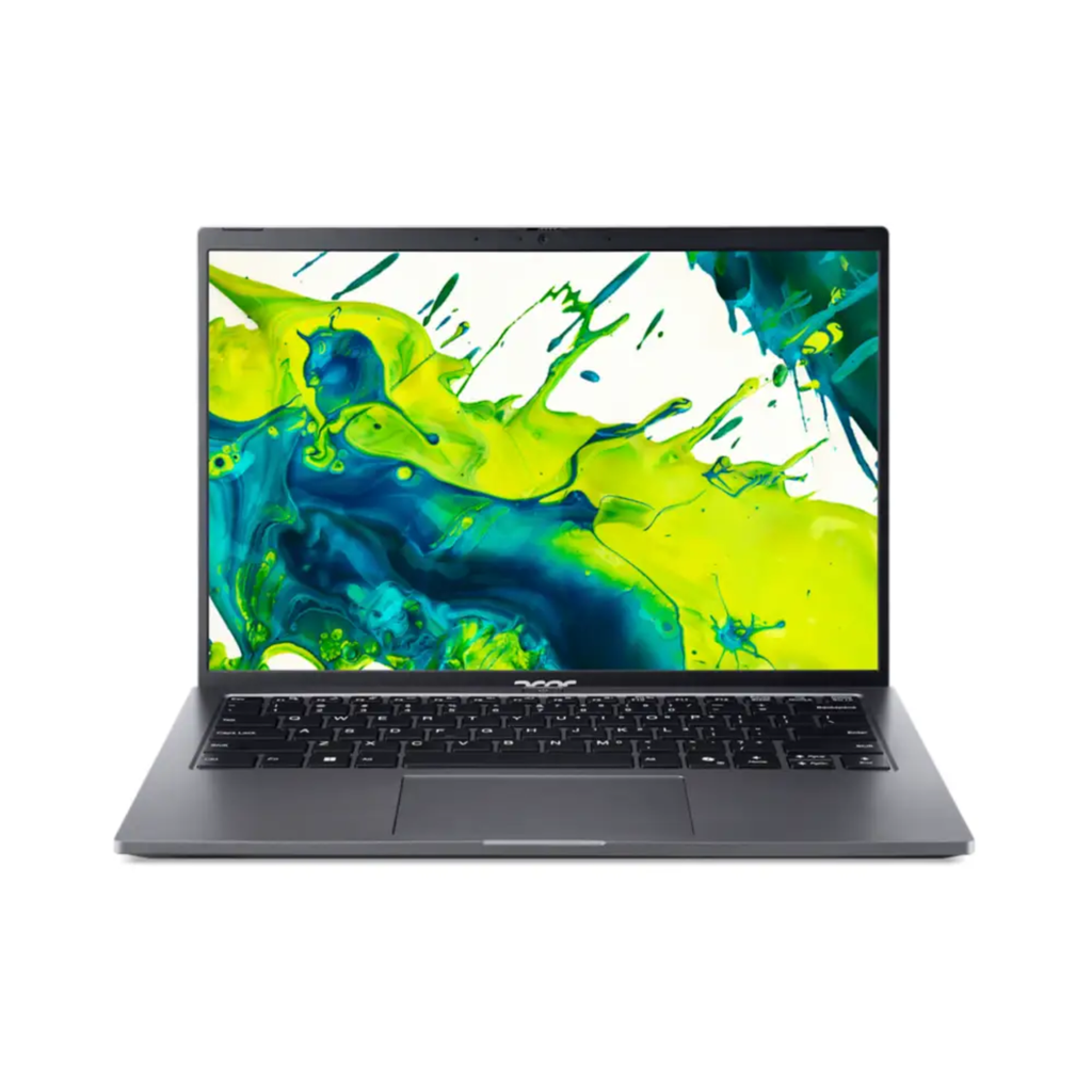 Acer Aspire Go 14 AG14-71M-5529 Laptop | Intel® Core™ Ultra 5 125H Processor, 16GB DDR5 4800MHz RAM, 512GB PCIe NVMe SSD, 14" WUXGA (1920 x 1200) IPS, Intel® Graphics, Office Home 2024 & M365 Basic, Windows 11 Home, Steel Grey