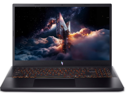 Acer Nitro V 15 ANV15-52-7287 Gaming Laptop |  Intel® Core™ 7 240H Processor, 16GB DDR5 4800MHz  RAM, 512GB PCIe NVMe Gen4 SSD, 15.6" FHD (1920 x 1080), IPS, NVIDIA® GeForce RTX™ 4050 6GB Graphics, Windows 11 Home, MS Office Home & Student 2024 + MS 365 Basic, Black