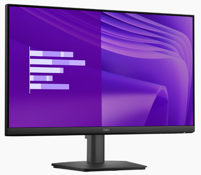 Dell Pro E2425HM 24'' Monitor | FHD 1920 x 1080, IPS, 100Hz, 5ms, 250 cd/m², 1x HDMI, 1x VGA, 1x DP (DP Cable Included), Black