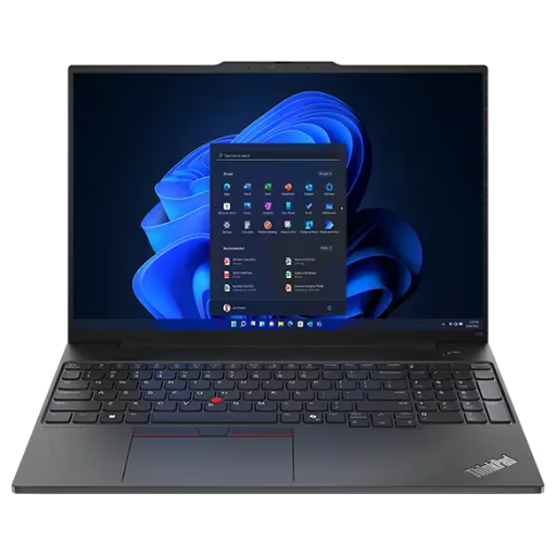 Lenovo ThinkPad E16 Gen 2 Laptop (21MAS07K00) | Intel® Core™ Ultra 7 155H Processor, 16GB DDR5 5600MHz RAM, 512GB M.2 PCIe® NVMe SSD, 16", WUXGA (1920 x 1200), IPS, Intel® Arc™ Graphics, W11, Black
