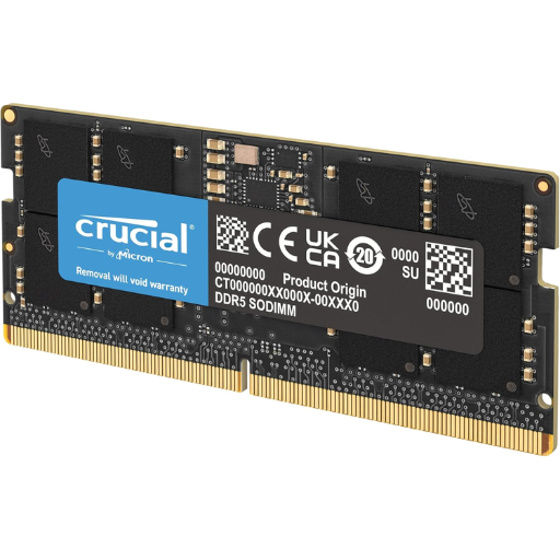 Crucial 16GB DDR5 5600MHz SODIMM Laptop RAM