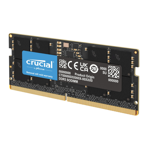 Crucial 8GB DDR5 5600MHz SODIMM Laptop RAM