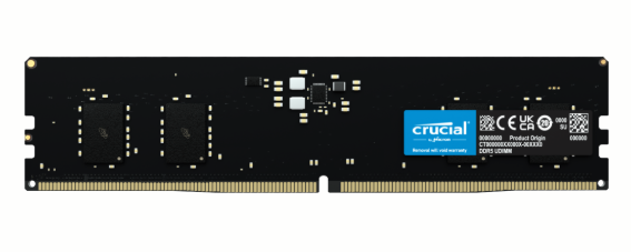 Crucial 8GB DDR5 5600MHz UDIMM Desktop RAM