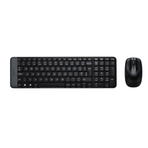 Logitech MK220 Compact Wireless Keyboard Mouse Combo (920-003554)